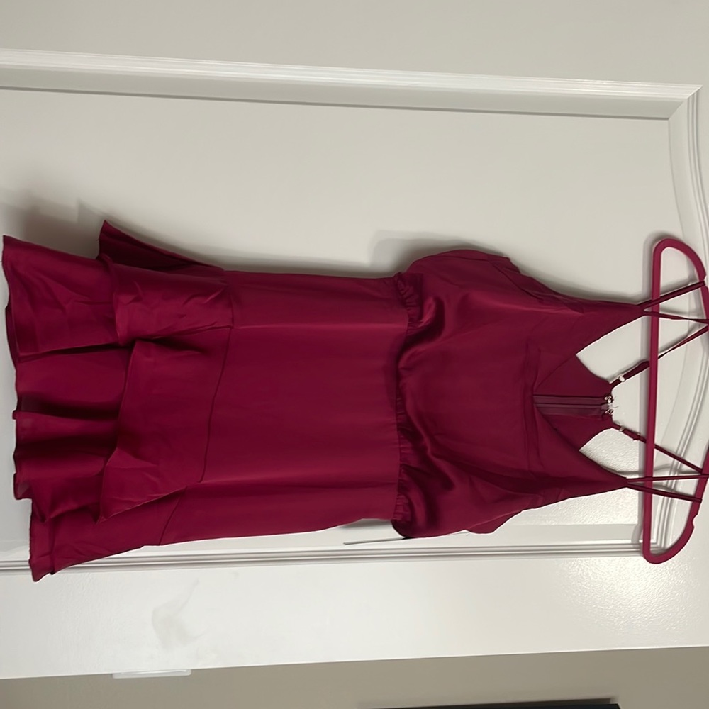 Lulus satin dress